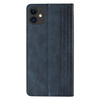 MAGNET STRAP CASE FOR IPHONE 12 POUCH WALLET + MINI LANYARD PENDANT BLUE