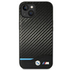 Etui BMW Leather Carbon na iPhone 14 - czarne