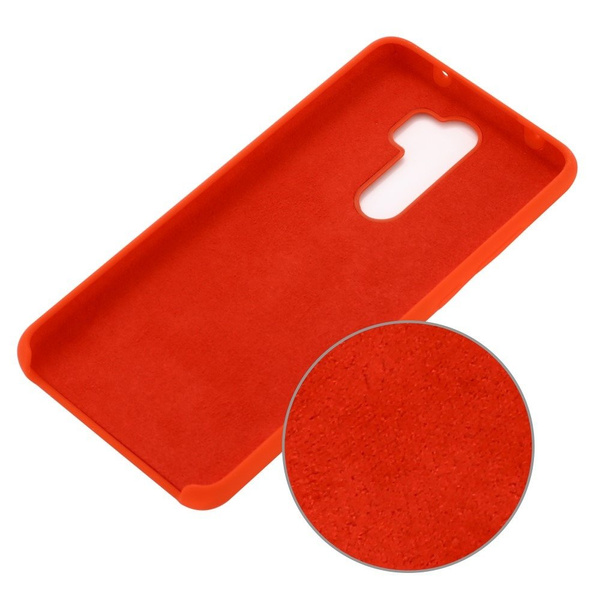 ETUI SILICONE CASE XIAOMI MI NOTE 10 CZERWONY