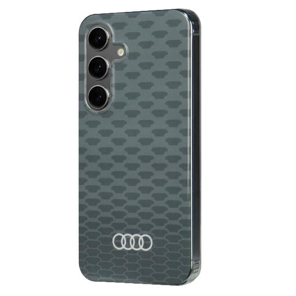 Audi IML Stitching Pattern MagSafe Case  S24 S921szary/gey hardcase AU-IMLMS24-Q5/D3-GY