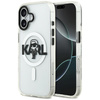 Etui Karl Lagerfeld IML Karl Sketch Logo MagSafe do iPhone 17 przezroczysty