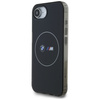 Etui BMW IML Metal White Circle MagSafe  do iPhone 16e czarny