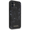 Guess GUHCP12SPCUMABK iPhone12 mini 5,4" czarny/black hardcase Marble