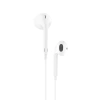 FONENG wired earphones T34 JACK 3.5MM with microphone 1.2M White