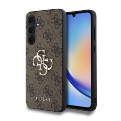 GUESS GUHCSA354GMGBR A35 A356 BROWN HARDCASE 4G BIG METAL LOGO