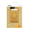 UNIQ Flixa magnetyczny portfel na karty z podpórką żółty/canary yellow MagSafe