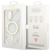 Guess GUHMP14MPCUMAH iPhone 14 Plus/ 15 Plus 6.7" biały/white hardcase Marble MagSafe