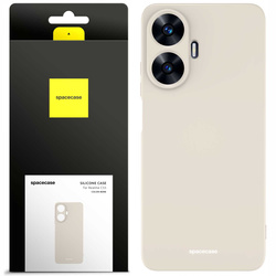 Spacecase Etui Silicone Case Realme C55 bone