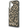 Etui Karl Lagerfeld IML Leopard Pattern  MagSafe do iPhone 16 brązowy