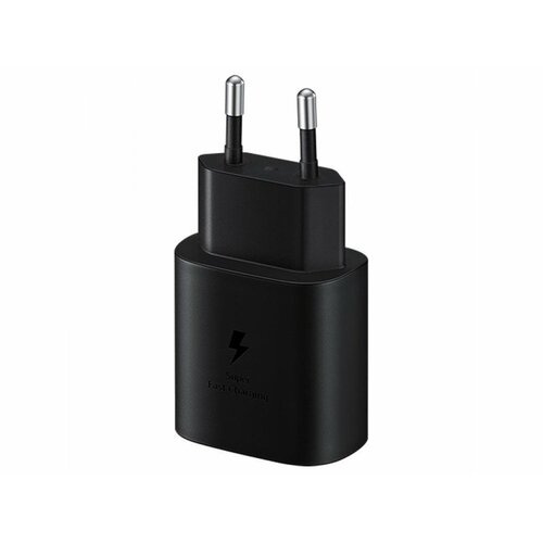 SAMSUNG  POWER CHARGER EP-TA800NBE USB-C FAST CHARGE 25W GP-PTU021SOABQ BLACK BULK AFTER RETURN