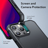Osłona aparatu Spigen Glas.tR EZ Fit Optik Camera Protector na iPhone 14 / Plus / 15 / Plus - czarna 2 szt.