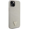 Guess GUHCP15SPCRTHCD iPhone 15 / 14 / 13 6.1" złoty/gold hardcase Croco Triangle Metal Logo