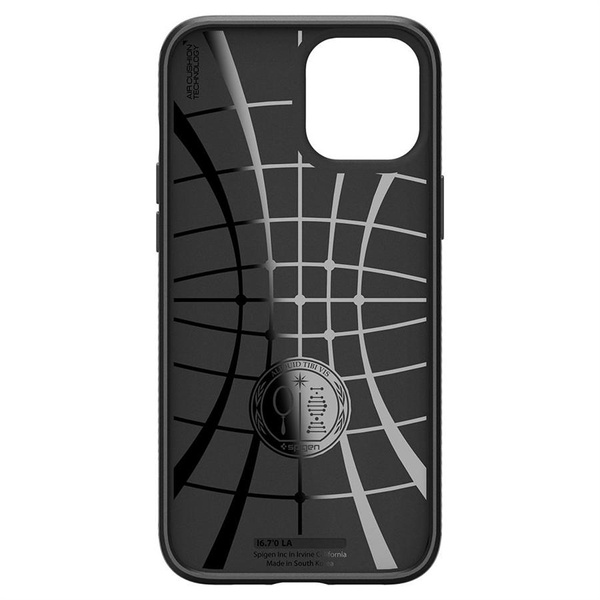 Spigen Liquid Air Case for iPhone 12 / iPhone 12 Pro - Matte Black