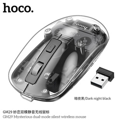 Myszka bezprzewodowa Hoco 2,4G 1600 dpi GM29 czarna
