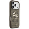 Etui Guess 4G Strap 4G Classic Logo do   iPhone 17 Pro brązowy