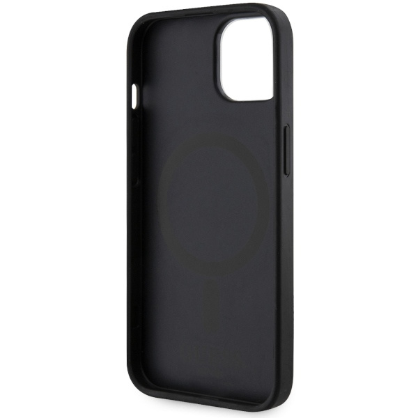 Guess GUHMP14SP4RPSK iPhone 14 / 15 / 13 6.1" czarny/black hardcase 4G Printed Stripes MagSafe