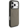 Etui Mercedes Leather Vintage Logo       MagSafe do iPhone 17 Pro taupe