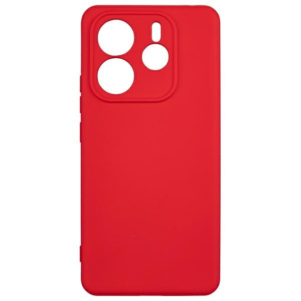 Etui Beline Silicone do Xiaomi Redmi      Note 14 5G czerwony