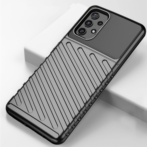 THUNDER CASE FLEXIBLE TOUGH RUGGED COVER TPU CASE FOR SAMSUNG GALAXY A72 4G GREEN