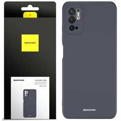 Spacecase Etui Silicone Case Poco M3 Pro/ Note 10 5G black