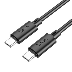 Kabel USB C do USB C Hoco PD 3A 60W 1 m X88 czarny
