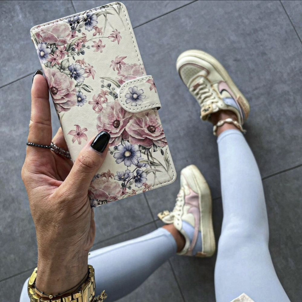 TECH-PROTECT WALLET XIAOMI REDMI NOTE 12 4G / LTE BLOSSOM FLOWER