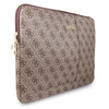 Guess Sleeve GUCS134GB 13" brązowy/brown 4G UPTOWN