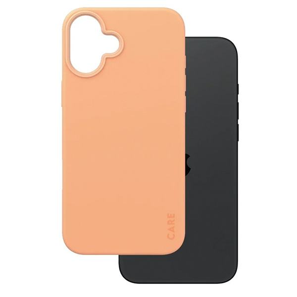 CARE by PanzerGlass Fashion Case iPhone 16 Plus 6.7" brzoskwiniowy/peachy MagSafe 1391