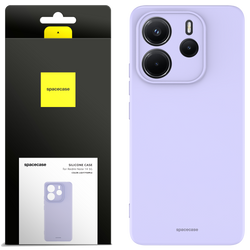Spacecase Etui Silicone Case 3.0 Redmi Note 14 4G light purple