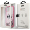 KARL LAGERFELD KLHCN61LNCHCP IPHONE 11/ XR RÓŻOWY/PINK HARDCASE GLITTER CHOUPETTE HEAD