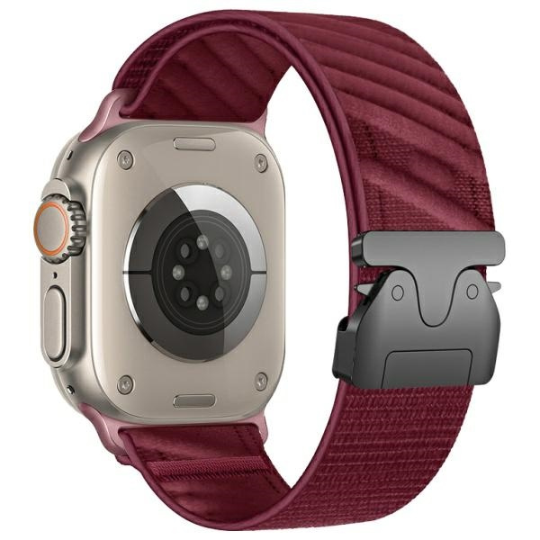 Beline pasek Apple Watch Oblique         38/40/41mm czerwony/red