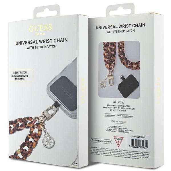 Guess GUOUCBMC4MT Universal Big HandStrap Acetate Acrylic 4G Charm