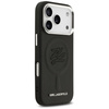 Etui Karl Lagerfeld Initial & Metal Logo MagSafe do iPhone 17 Pro Max czarny
