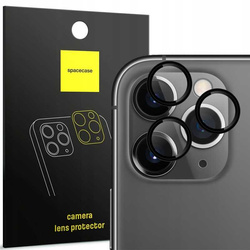 Spacecase Szkło na aparat Camera Ring iPhone 11 Pro/Pro Maxblack
