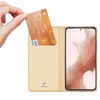 DUX DUCIS SKIN PRO CASE FOR SAMSUNG GALAXY S23 FLIP CARD WALLET STAND GOLD