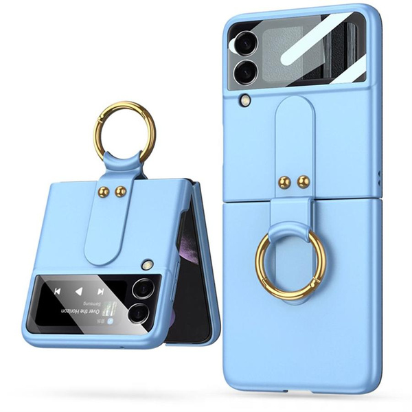 TECH-PROTECT ICON RING GALAXY Z FLIP 4 SKY BLUE