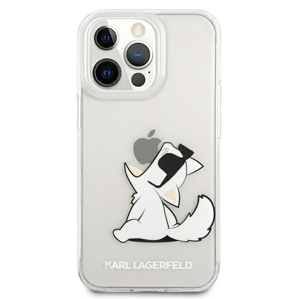 KARL LAGERFELD KLHCP13LCFNRC IPHONE 13 PRO / 13 6,1" HARDCASE TRANSPARENT CHOUPETTE FUN