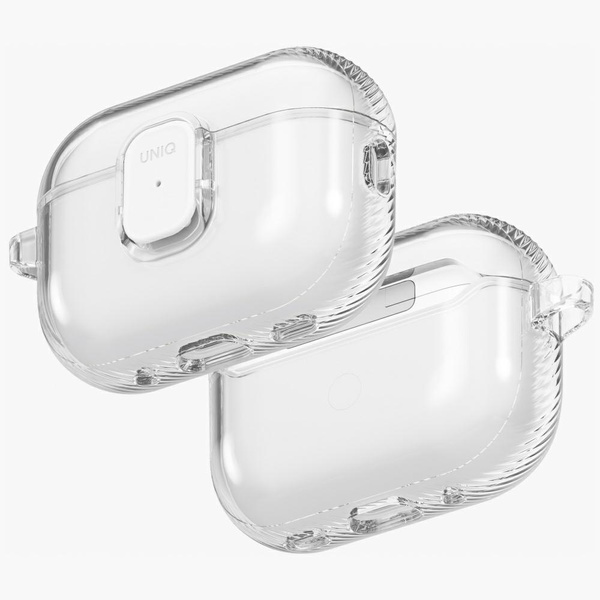 Etui UNIQ Glase Pro do AirPods Pro 3     Lock Case przezroczysty