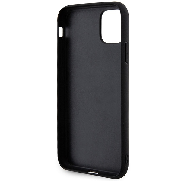 Etui Karl Lagerfeld 3D Monogram na iPhone 11 / Xr - czarne