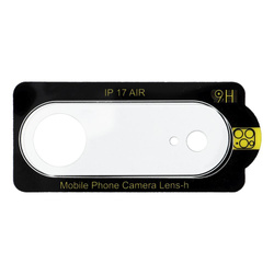 5D Full Tempered Glass Camera Glue - for iPhone 17 Transparent