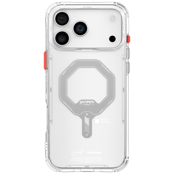 Etui Skinarma Saido do iPhone 17 Pro Max Magnetic Charging przezroczysty