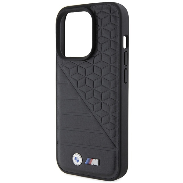Etui BMW Bi Pattern na iPhone 15 Pro - czarne