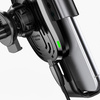Baseus Wireless Charger Gravity uchwyt samochodowy na kratkę wentylacyjną + bezprzewodowa ładowarka Qi czarny (WXYL-01)