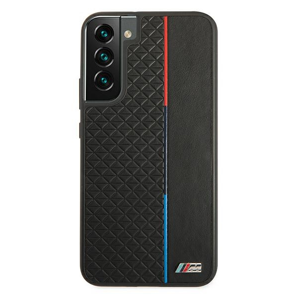 Etui BMW BMHCS22MTRTBK S22+ S906czarny/black hardcase M Collection Triangles