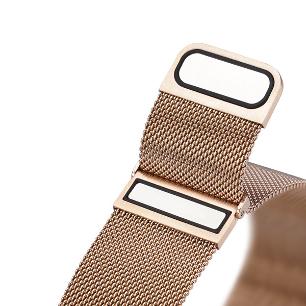 DUX DUCIS MAGNETIC STRAP BAND FOR SAMSUNG GALAXY WATCH / HUAWEI WATCH / HONOR WATCH / XIAOMI WATCH (22MM BAND) MAGNETIC BAND GOLD (MILANESE VERSION)