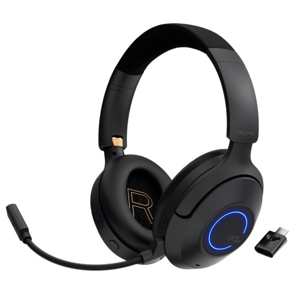 Creative Słuchawki bezprzewodowe Zen      Hybrid Pro czarny/black Bluetooth LE Audio ANC