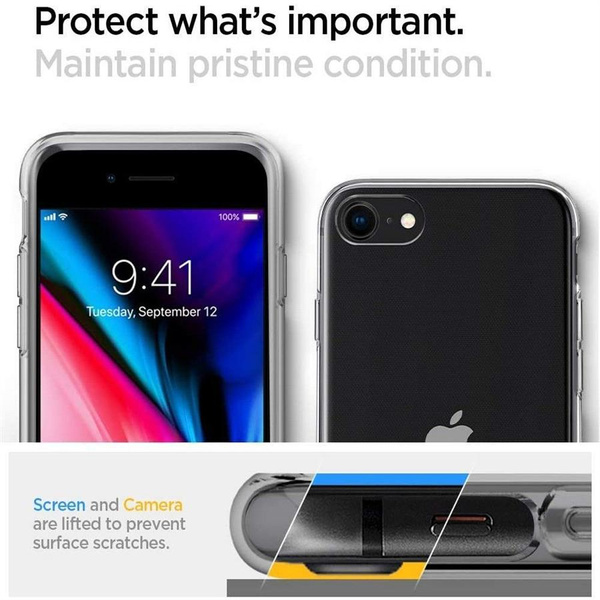 SPIGEN LIQUID CRYSTAL IPHONE 7 / 8 / SE 2020 / 2022 CRYSTAL CLEAR