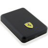 Powerbank Ferrari Metal Logo MagSafe 15W 5000mAh - czarny