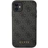 Guess GUHCN61G4GG iPhone 11 6,1" / Xrszary/grey hard case 4G Collection