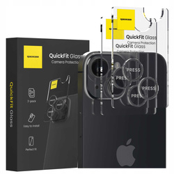 Spacecase Szkło na aparat QuickFit Camera iPhone 14/14 Plus black